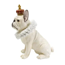Deko & Geschenkartikel-KARE Design Deko Figur King Dog Weis 33Cm