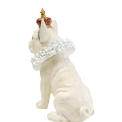 Deko & Geschenkartikel-KARE Design Deko Figur King Dog Weis 33Cm
