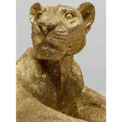 Deko & Geschenkartikel-KARE Design Deko Figur Lion Gold 80Cm