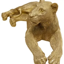 Deko & Geschenkartikel-KARE Design Deko Figur Lion Gold 80Cm