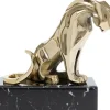 Deko & Geschenkartikel-KARE Design Deko Figur Lion On Marble 34Cm