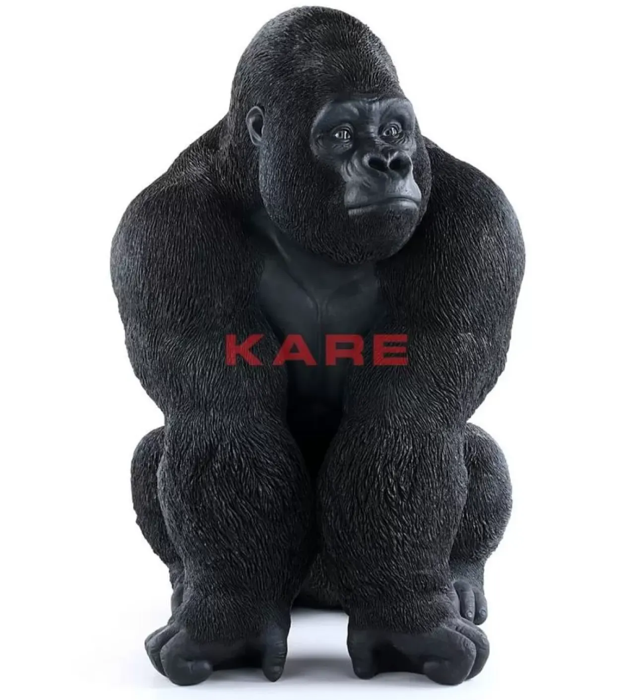 Deko & Geschenkartikel-KARE Design Deko Figur Monkey Gorilla Front Xxl
