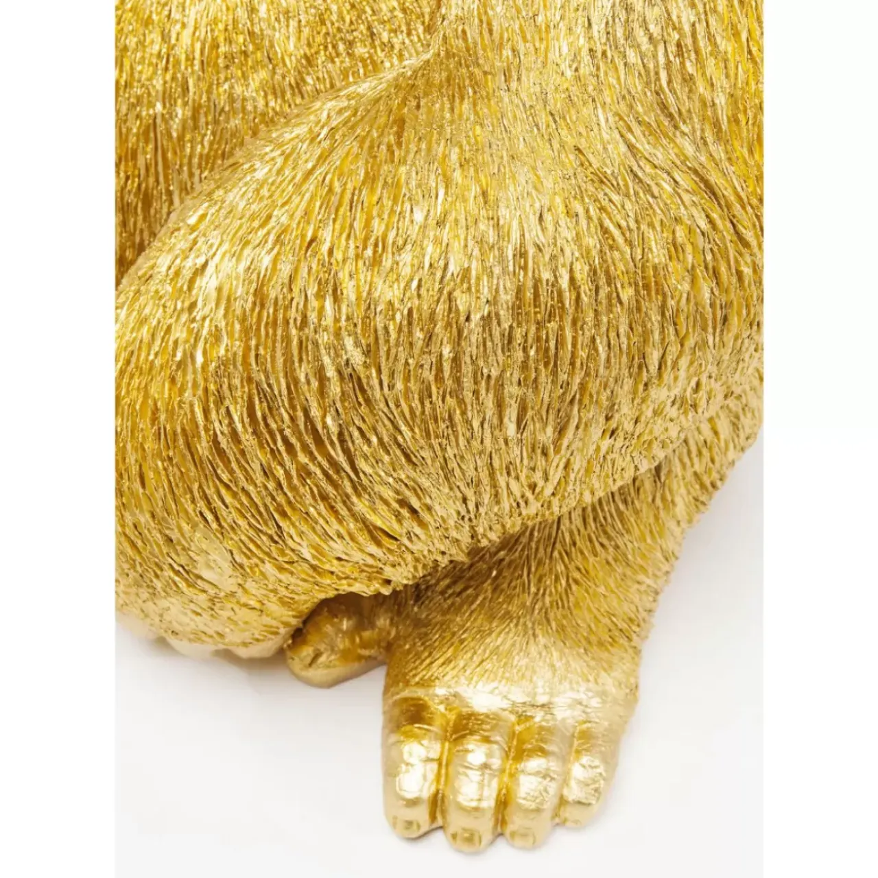 Deko & Geschenkartikel-KARE Design Deko Figur Monkey Gorilla Side Xl Gold
