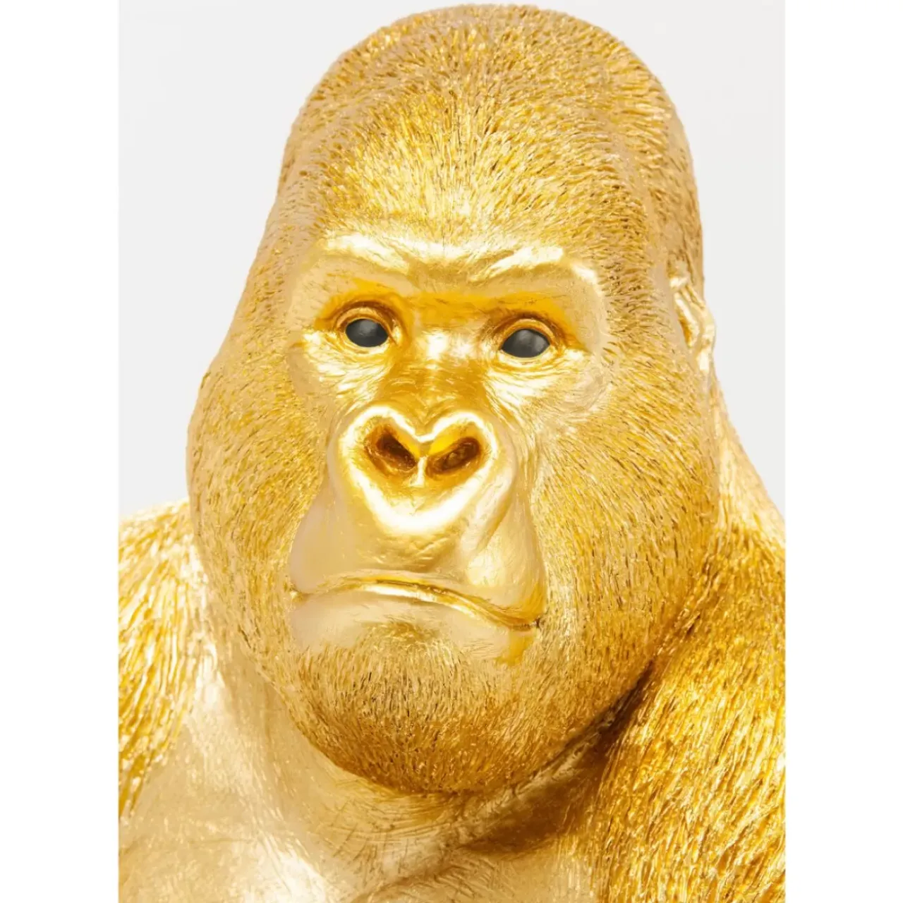 Deko & Geschenkartikel-KARE Design Deko Figur Monkey Gorilla Side Xl Gold