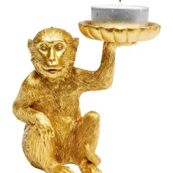 Deko & Geschenkartikel-KARE Design Deko Figur Monkey Tealight Holder 11Cm