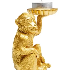 Deko & Geschenkartikel-KARE Design Deko Figur Monkey Tealight Holder 11Cm
