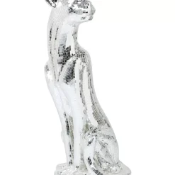 Deko & Geschenkartikel-KARE Design Deko Figur Mosaik Welcome Panther Rechts Xl