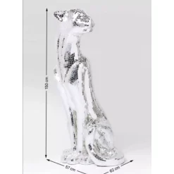 Deko & Geschenkartikel-KARE Design Deko Figur Mosaik Welcome Panther Rechts Xl