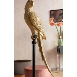 Deko & Geschenkartikel-KARE Design Deko Figur Parrot Gold
