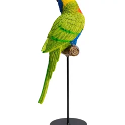 Deko & Geschenkartikel-KARE Design Deko Figur Parrot Grun 36Cm
