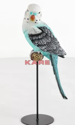 Deko & Geschenkartikel-KARE Design Deko Figur Parrot Turkis 36Cm