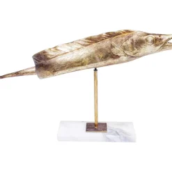 Deko & Geschenkartikel-KARE Design Deko Figur Pescado Gold