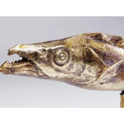 Deko & Geschenkartikel-KARE Design Deko Figur Pescado Gold