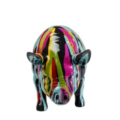 Deko & Geschenkartikel-KARE Design Deko Figur Pig Holi 22Cm