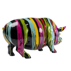 Deko & Geschenkartikel-KARE Design Deko Figur Pig Holi 22Cm