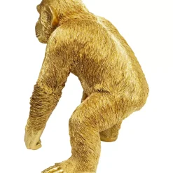 Deko & Geschenkartikel-KARE Design Deko Figur Playing Ape Gold 50