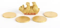 Geschirr & Tischaccessoires-KARE Design Deko Figur Playing Bear 7Cm