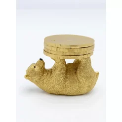 Geschirr & Tischaccessoires-KARE Design Deko Figur Playing Bear 7Cm