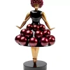Deko & Geschenkartikel-KARE Design Deko Figur Primaballerina Pom Lila 35Cm