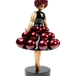 Deko & Geschenkartikel-KARE Design Deko Figur Primaballerina Pom Lila 35Cm