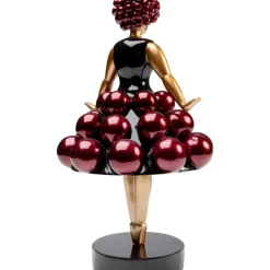 Deko & Geschenkartikel-KARE Design Deko Figur Primaballerina Pom Lila 35Cm