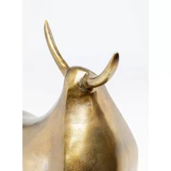 Deko & Geschenkartikel-KARE Design Deko Figur Proud Bull Brass 51Cm