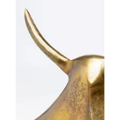 Deko & Geschenkartikel-KARE Design Deko Figur Proud Bull Brass 51Cm