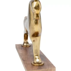 Deko & Geschenkartikel-KARE Design Deko Figur Proud Horse Brass 31Cm