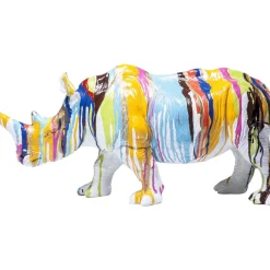 Deko & Geschenkartikel-KARE Design Deko Figur Rhino Colore 26Cm