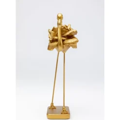 Deko & Geschenkartikel-KARE Design Deko Figur Rose Flamingo Gold 42Cm
