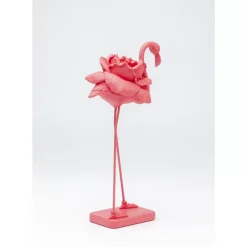 Deko & Geschenkartikel-KARE Design Deko Figur Rose Flamingo Pink 42Cm