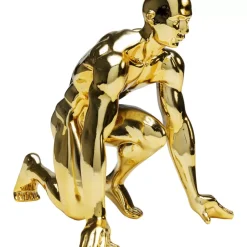 Deko & Geschenkartikel-KARE Design Deko Figur Runner Gold 25Cm