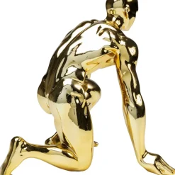 Deko & Geschenkartikel-KARE Design Deko Figur Runner Gold 25Cm