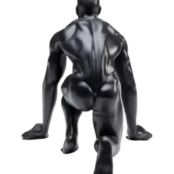 Deko & Geschenkartikel-KARE Design Deko Figur Runner Schwarz 25Cm