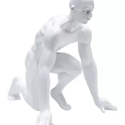 Deko & Geschenkartikel-KARE Design Deko Figur Runner Weis 25Cm