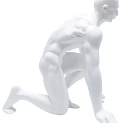 Deko & Geschenkartikel-KARE Design Deko Figur Runner Weis 25Cm