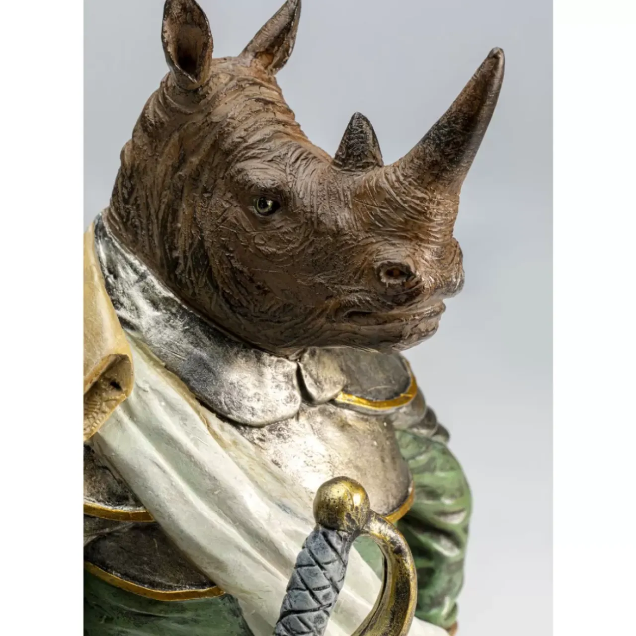 Deko & Geschenkartikel-KARE Design Deko Figur Sir Rhino Standing