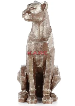 Deko & Geschenkartikel-KARE Design Deko Figur Sitting Cat Rivet Copper