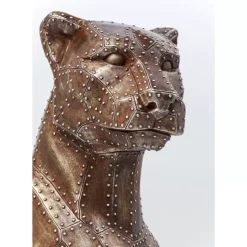 Deko & Geschenkartikel-KARE Design Deko Figur Sitting Cat Rivet Copper