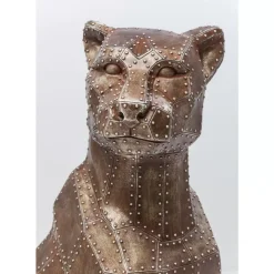 Deko & Geschenkartikel-KARE Design Deko Figur Sitting Cat Rivet Copper