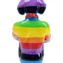 Deko & Geschenkartikel-KARE Design Deko Figur Sitting Dog Rainbow 80
