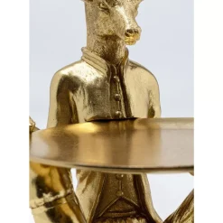 Deko & Geschenkartikel-KARE Design Deko Figur Sitting Waiter Deer 33Cm