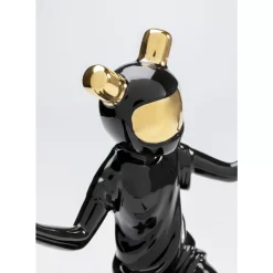 Deko & Geschenkartikel-KARE Design Deko Figur Skating Astronaut Schwarz 21Cm