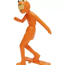 Deko & Geschenkartikel-KARE Design Deko Figur Skating Astronaut Orange 33Cm