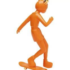 Deko & Geschenkartikel-KARE Design Deko Figur Skating Astronaut Orange 33Cm