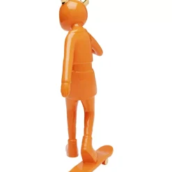 Deko & Geschenkartikel-KARE Design Deko Figur Skating Astronaut Orange 33Cm