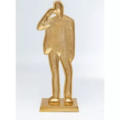 Deko & Geschenkartikel-KARE Design Deko Figur Standing Man Gold 62Cm