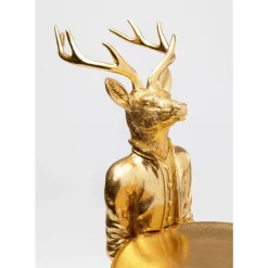 Deko & Geschenkartikel-KARE Design Deko Figur Standing Waiter Deer 63Cm