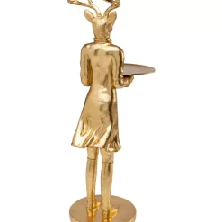 Deko & Geschenkartikel-KARE Design Deko Figur Standing Waiter Deer 63Cm