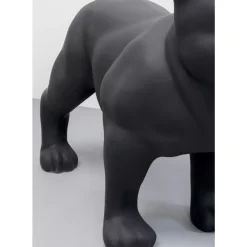 Deko & Geschenkartikel-KARE Design Deko Figur Toto Teen Schwarz Matt 90Cm